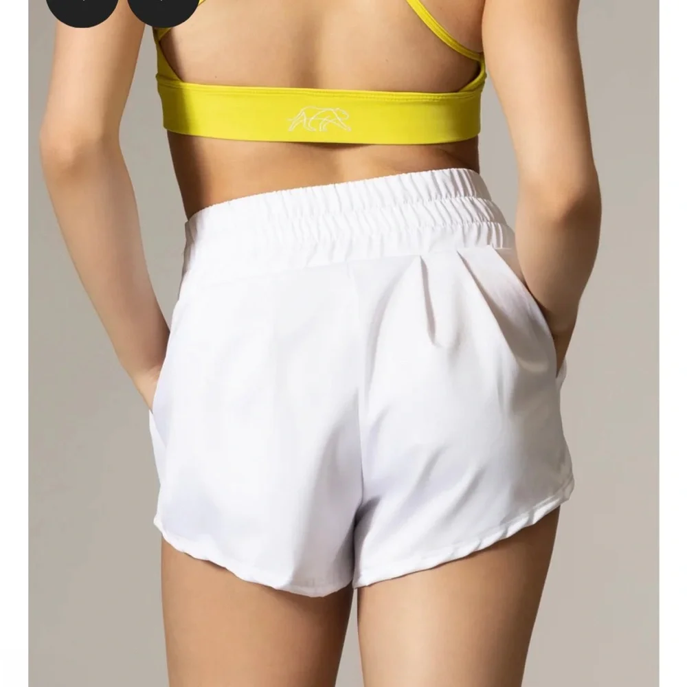 New white AXS Tiger Friday shorts - Picture 3 of 6